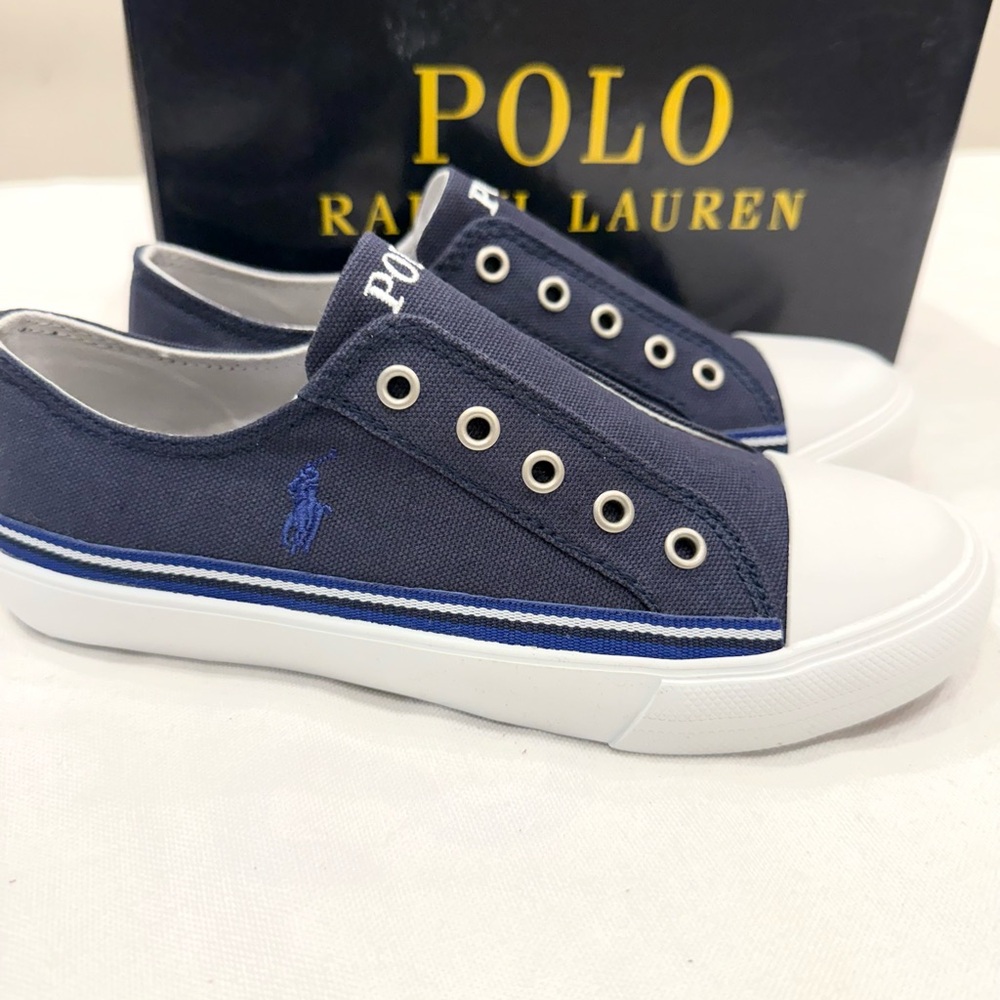 POLO RALPH LAUREN RALLYE CHILDREN SHOES  COLOR NAVY